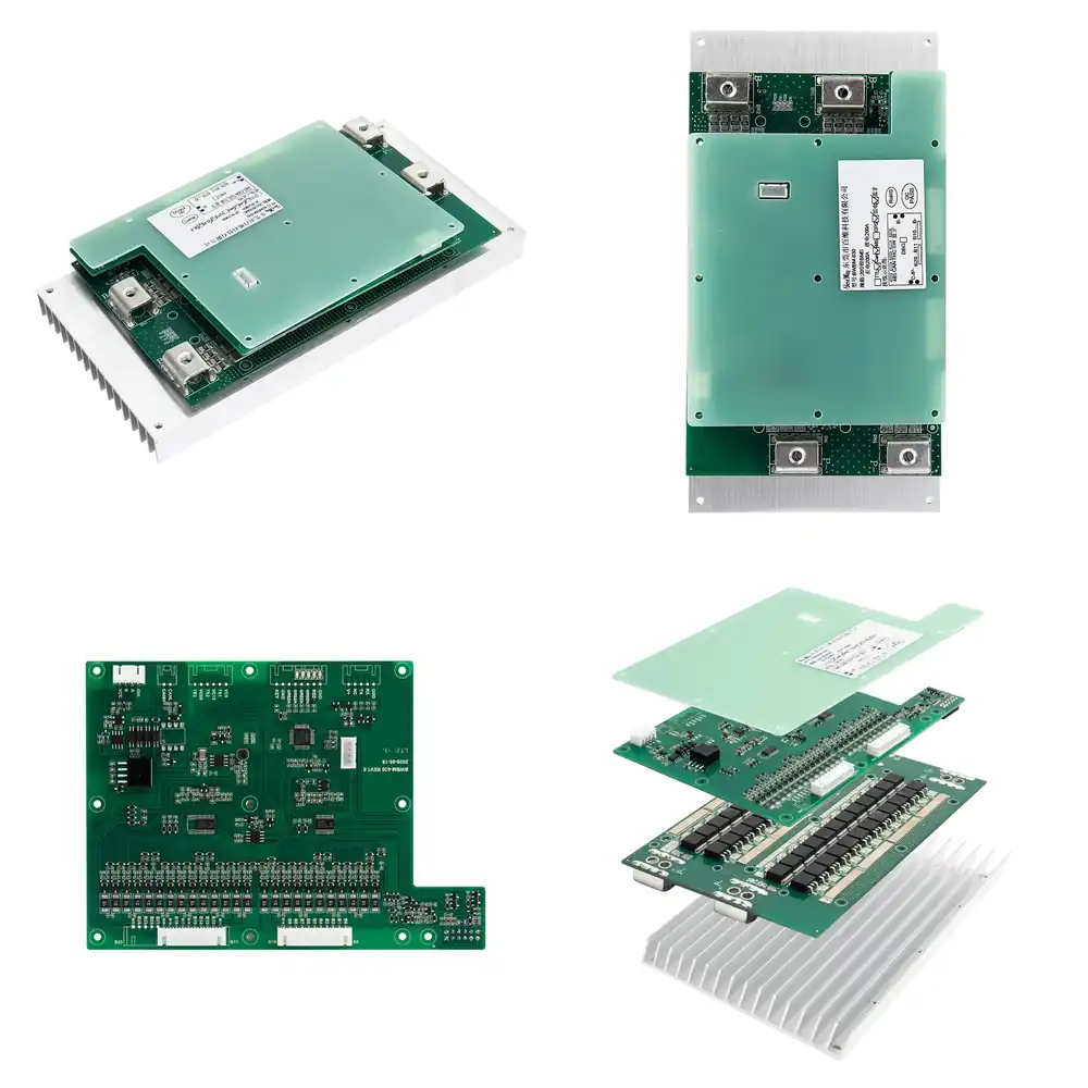 Smart Bms 16S 48V 200A Bluetooth - Placa BMS Inteligente 16S 48V LiFePO4