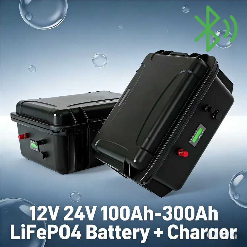 12V 100Ah Lifepo4 Bluetooth Bms - Pacote de bateria LiFePO4 12V/24V (100Ah-400Ah)