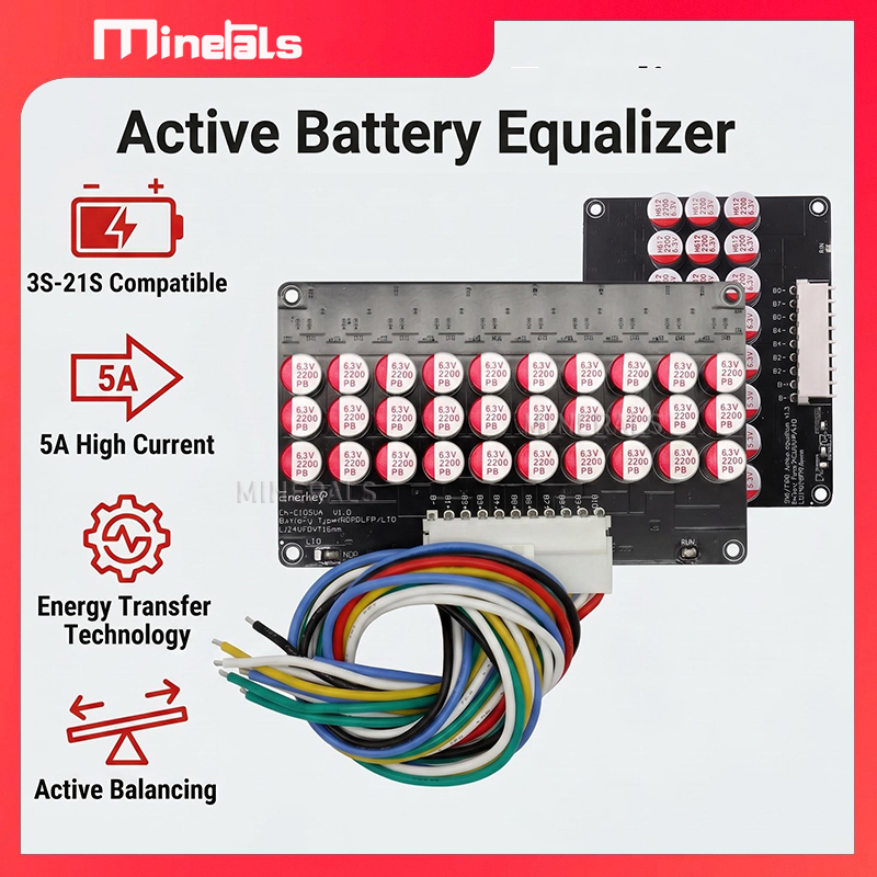 Battery Balancer 4S 12V Active Equalizer - Balanceador ativo do equalizador da bateria