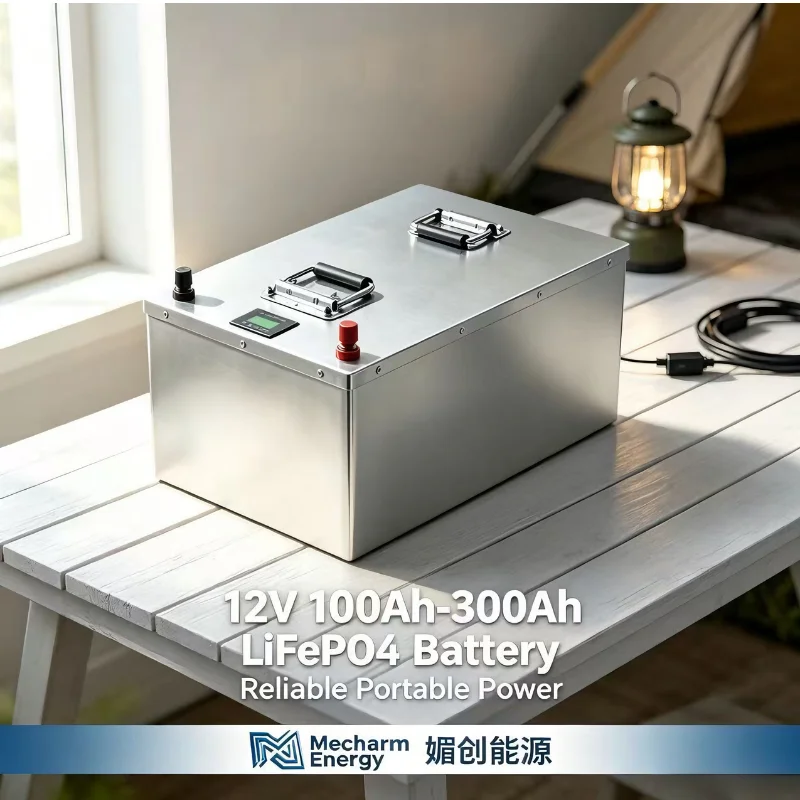 Lifepo4 12V 300Ah Deep Cycle - Módulo de Armazenamento LiFePO4 Reciclável de