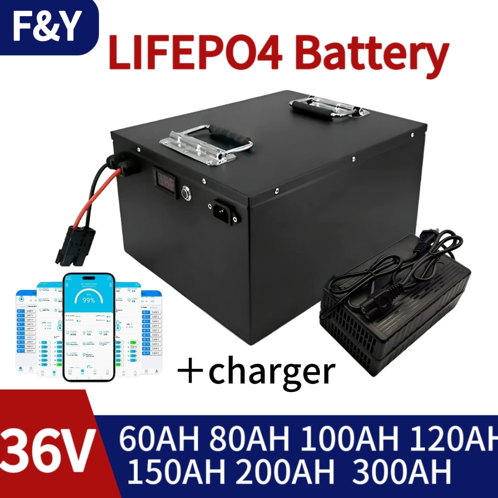 Lifepo4 Battery 36V 100Ah - Bateria de lítio LifePo4 36V para