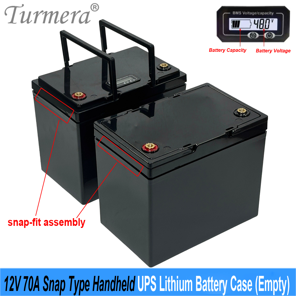Lifepo4 Battery Box Diy 12V 100Ah - Caixa de Bateria de Lítio UPS