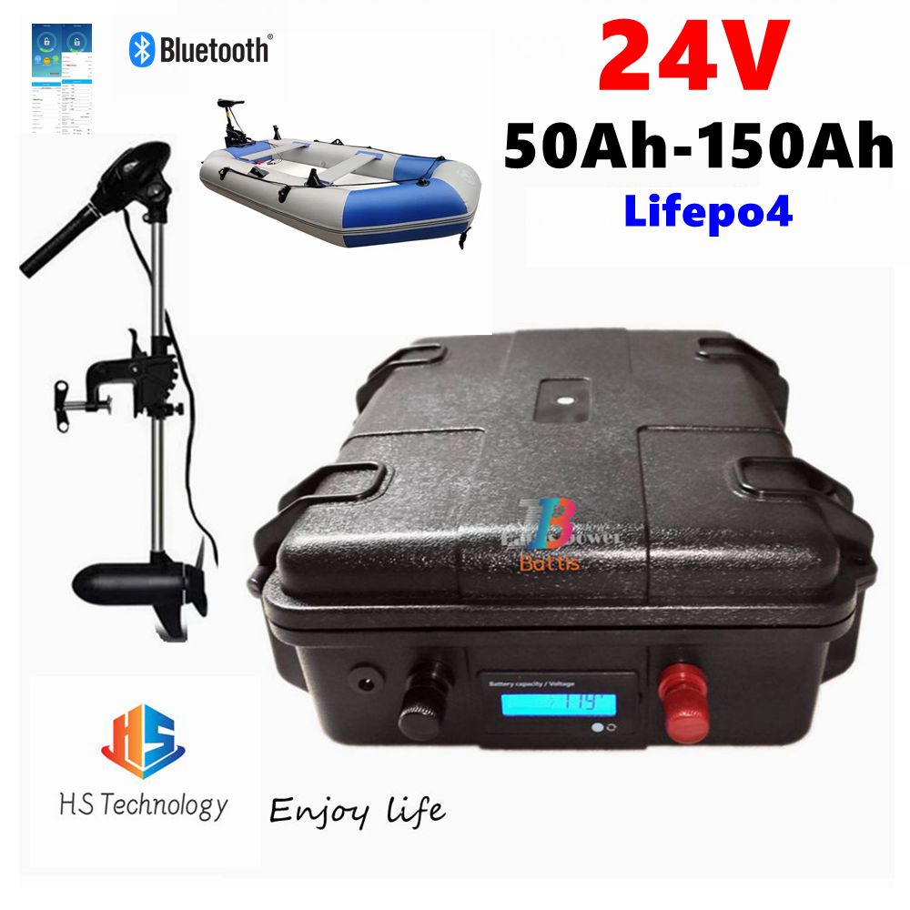 Lifepo4 Battery 24V 100Ah Trolling Motor - Bateria Lifepo4 24V 50Ah 60Ah 80Ah