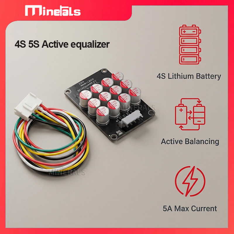 Battery Balancer 4S 12V Active Equalizer - Equalizador ativo da bateria do lítio,