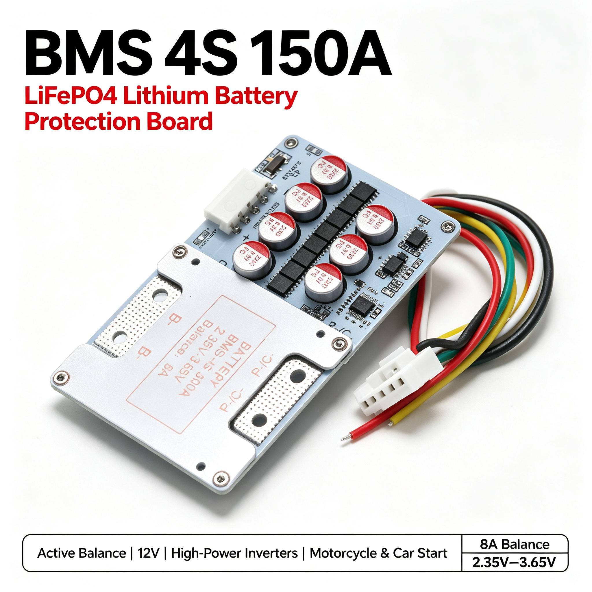 Battery Balancer 4S 12V Active Equalizer - Placa de Proteção de Bateria de
