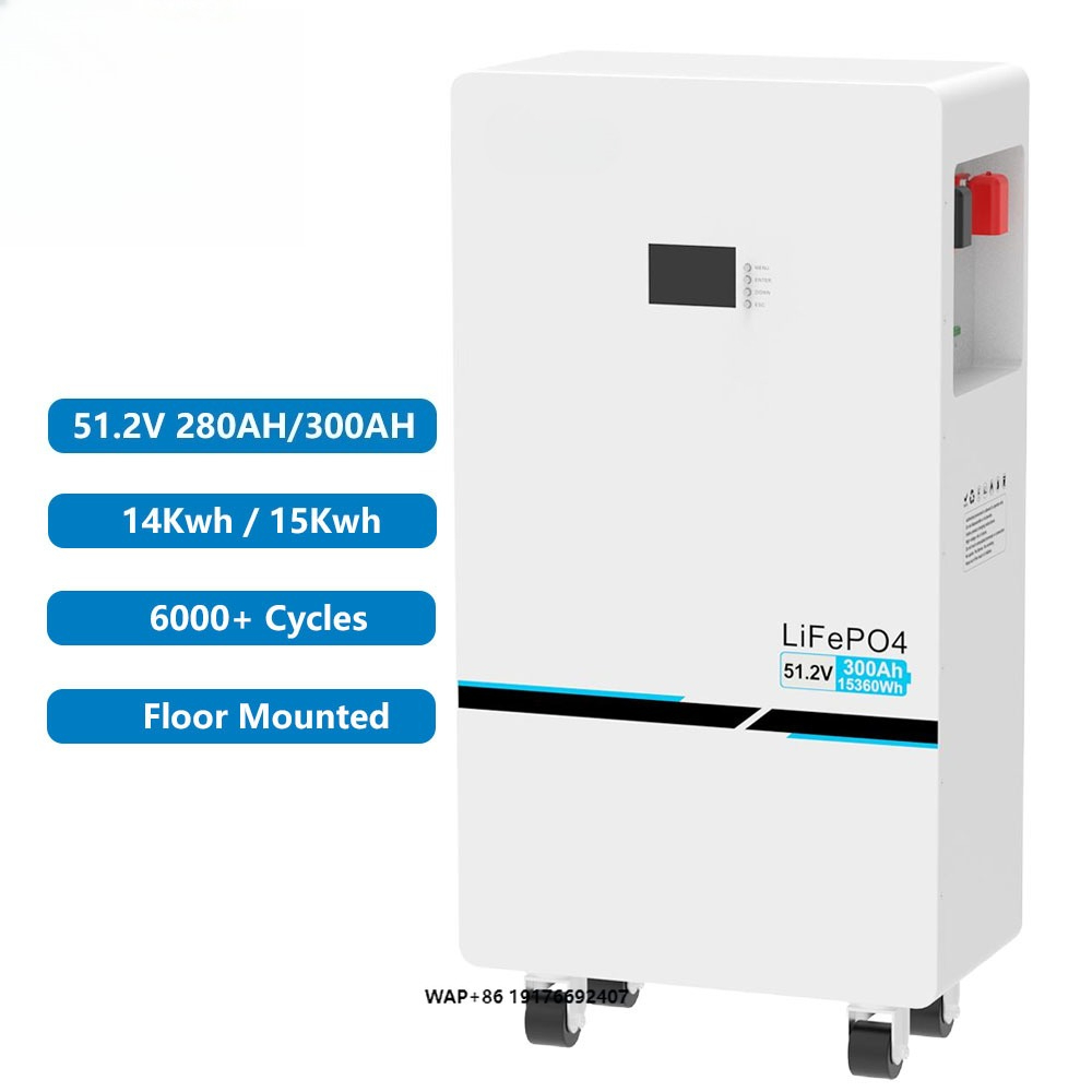 Lifepo4 Battery 51.2V 280Ah - 2025 Novo produto 51.2V 48V 280Ah