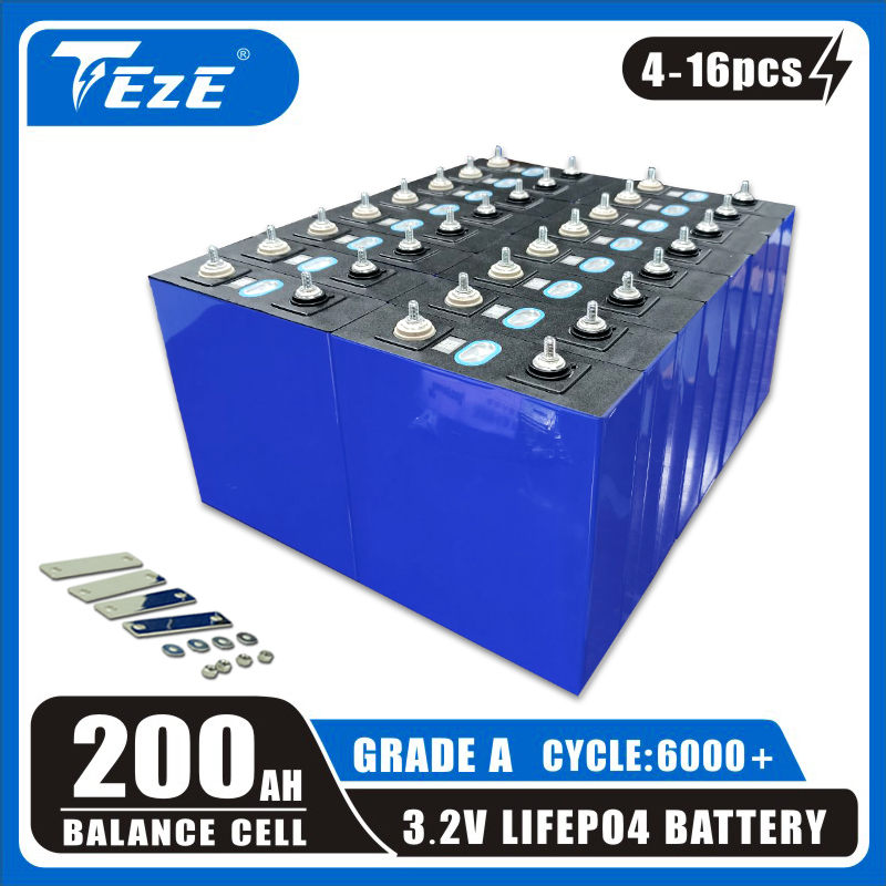 Lifepo4 Battery 24V 200Ah - 3.2v 202ah lifepo4 bateria lisen 200ah