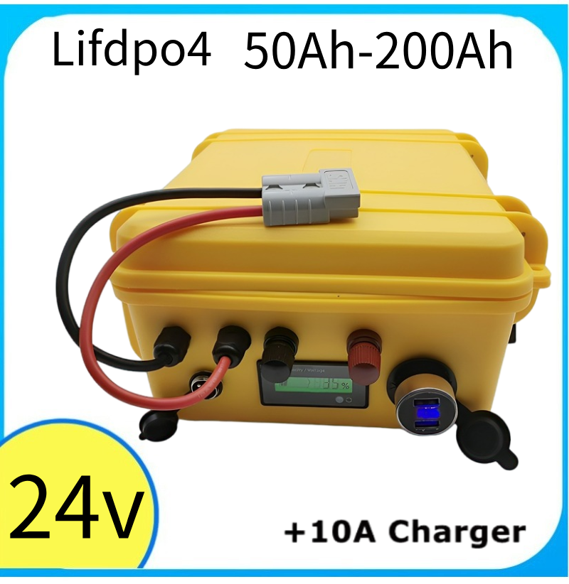 Lifepo4 Battery 24V 200Ah - DS Bateria de lítio à prova