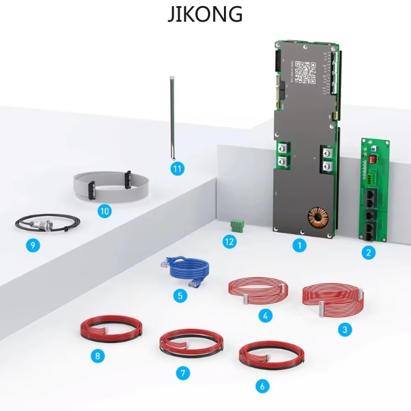 Lifepo4 Battery 24V 200Ah - JIKONG JK V19 Inversor BMS 8S