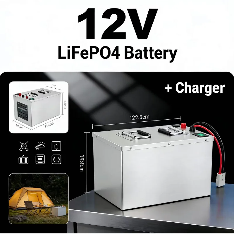 12V 100Ah Lifepo4 Bluetooth Bms - Bateria LiFePO4 12V 24V 48V 100Ah-280Ah