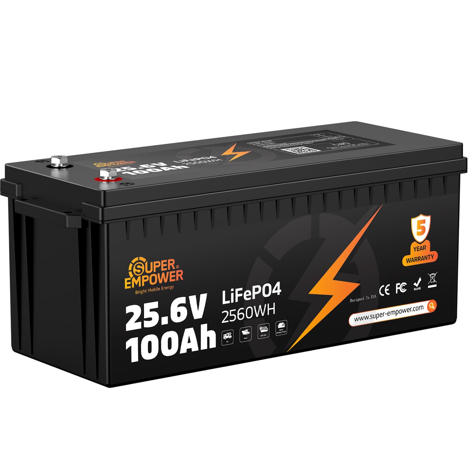 Lifepo4 Battery 24V 100Ah Trolling Motor - Bateria de Lítio LiFePO4 24V 100Ah,
