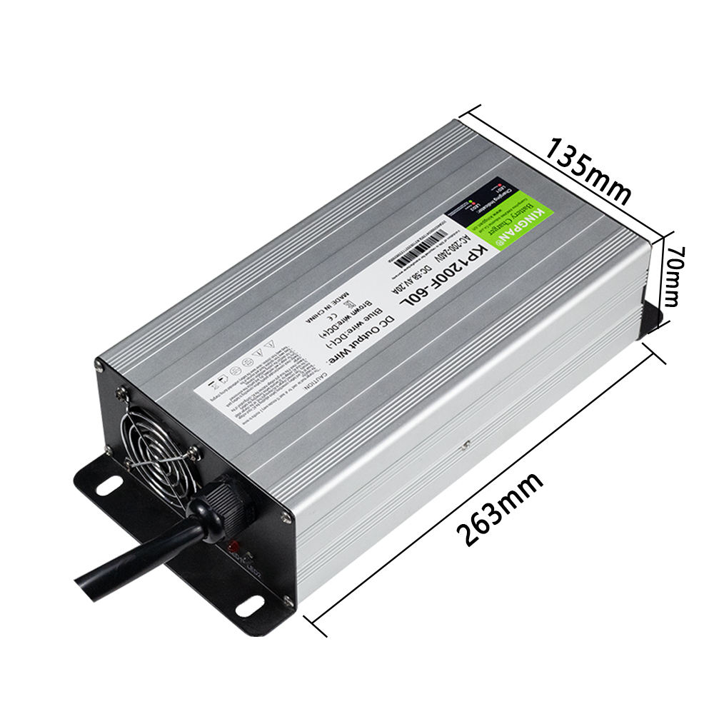 Lifepo4 Charger 48V 20A - Carregador de Bateria UL CE Lifepo4