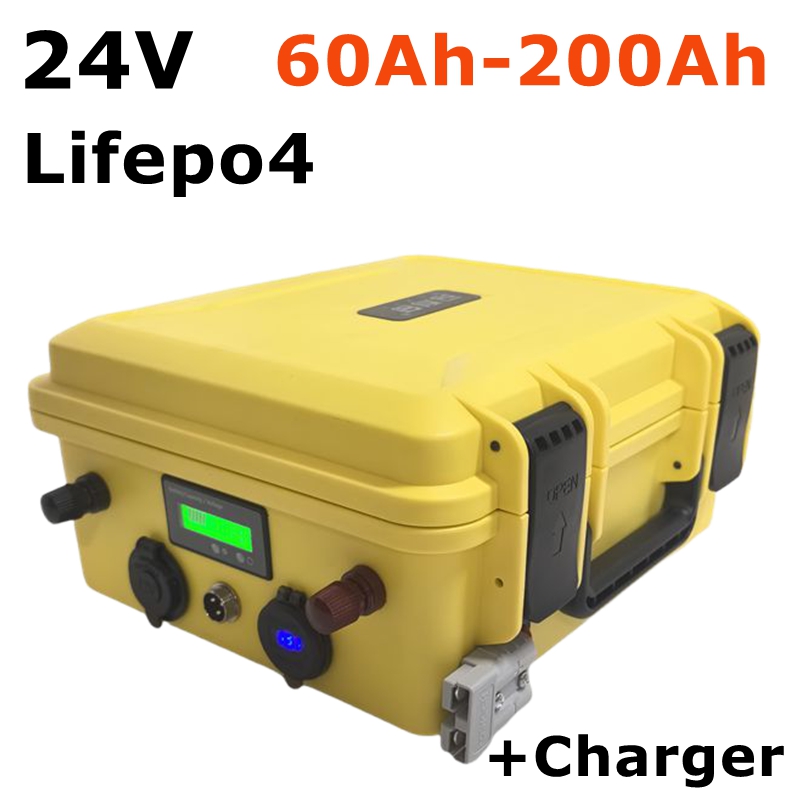 Bateria 24v lifepo4 50ah 60ah  - Lifepo4 Battery 24V 100Ah Trolling Motor avaliação e preço
