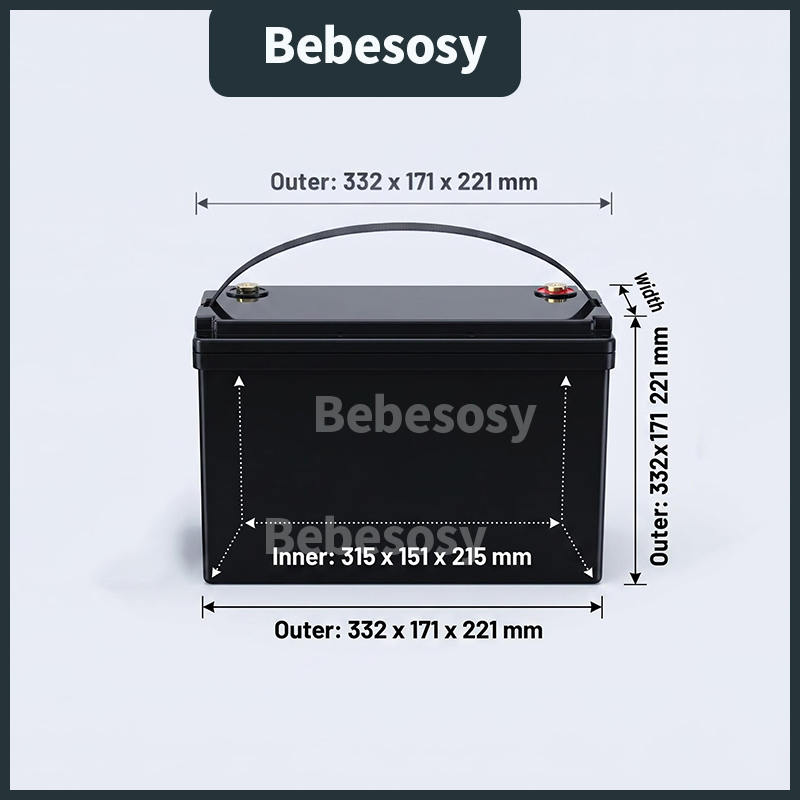 Caixa de Bateria 12V para Mont - Lifepo4 Battery Box Diy 12V 100Ah avaliação e preço