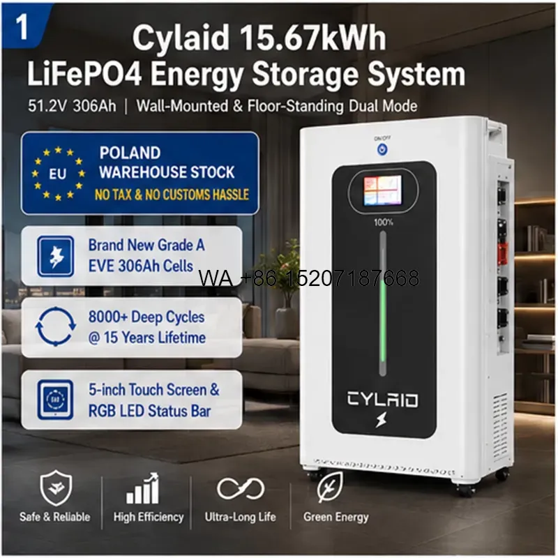 Wmwmnu para Estoque na UE Bate - Lifepo4 Battery 51.2V 280Ah avaliação e preço