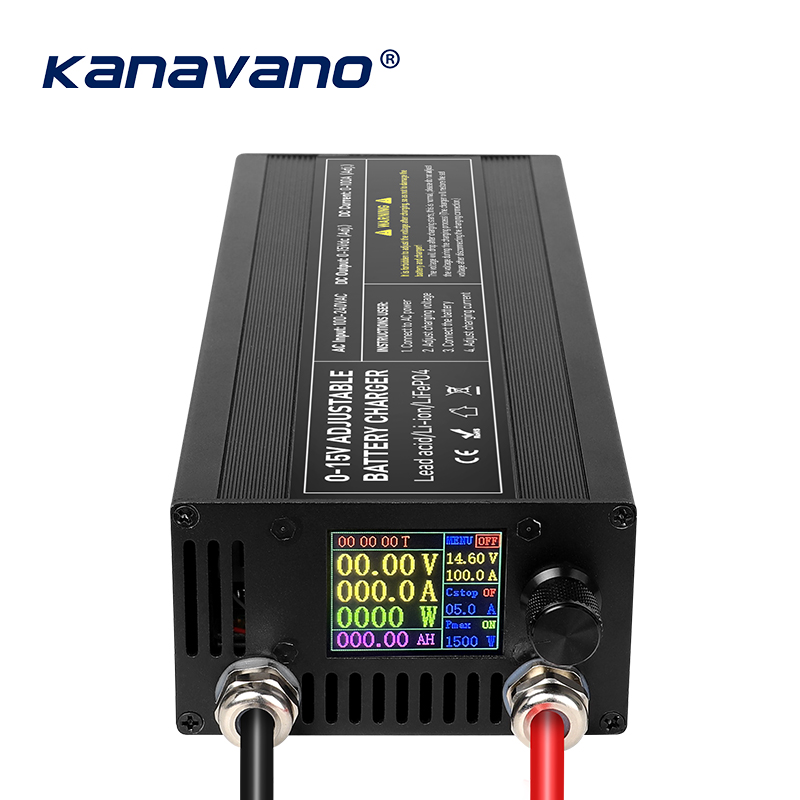 Carregador de Bateria Ajustáve - Lifepo4 Charger 48V 20A avaliação e preço