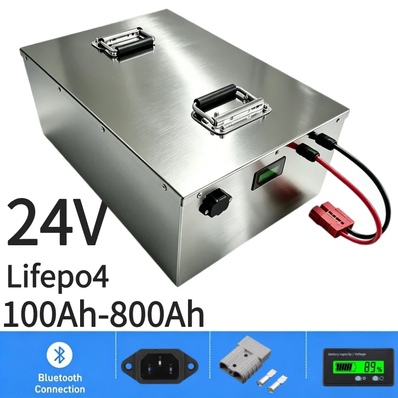 Bateria Recarregável LiFePO4 2 - Lifepo4 Battery 24V 100Ah Trolling Motor avaliação e preço