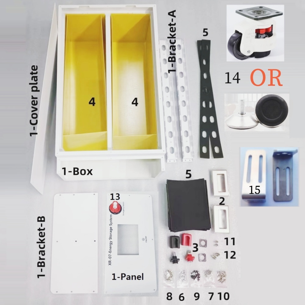 Caixa de Bateria XR07-48V280AH - Lifepo4 Battery 51.2V 280Ah avaliação e preço