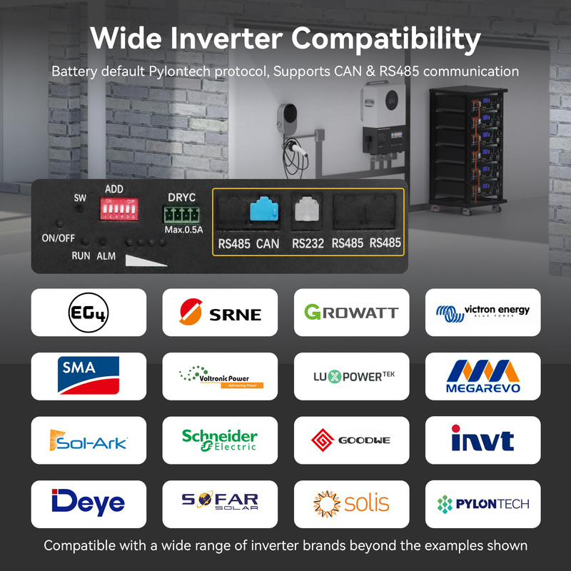 Bateria de Rack para Servidor  - Lifepo4 48V 100Ah Server Rack avaliação e preço