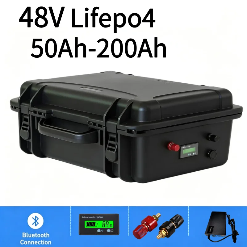 Bateria LiFePO4 à prova d'água - Lifepo4 48V 50Ah Golf Cart avaliação e preço