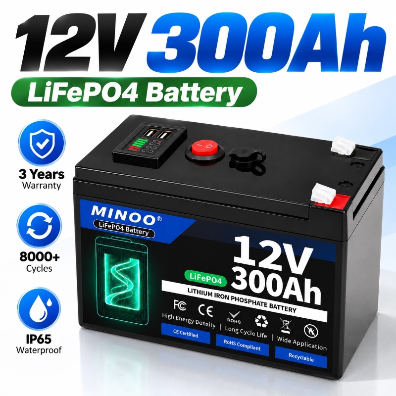 Bateria LiFePO4 12V 300Ah, 800 - Lifepo4 12V 300Ah Deep Cycle avaliação e preço
