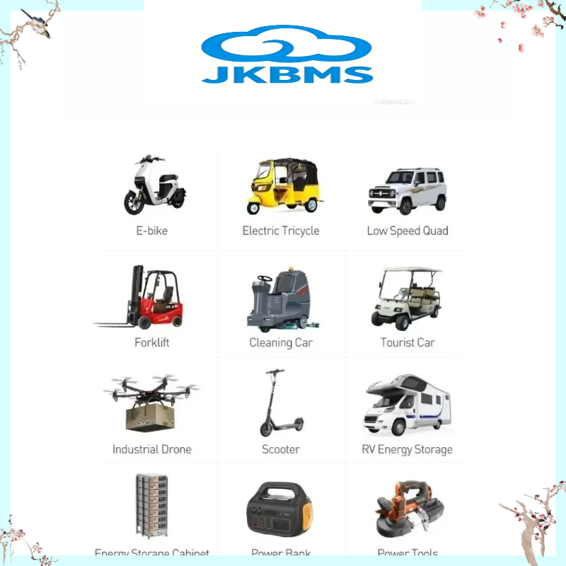 Baterias JKBMS 100A 120A 150A  - Lifepo4 Battery 24V 200Ah avaliação e preço