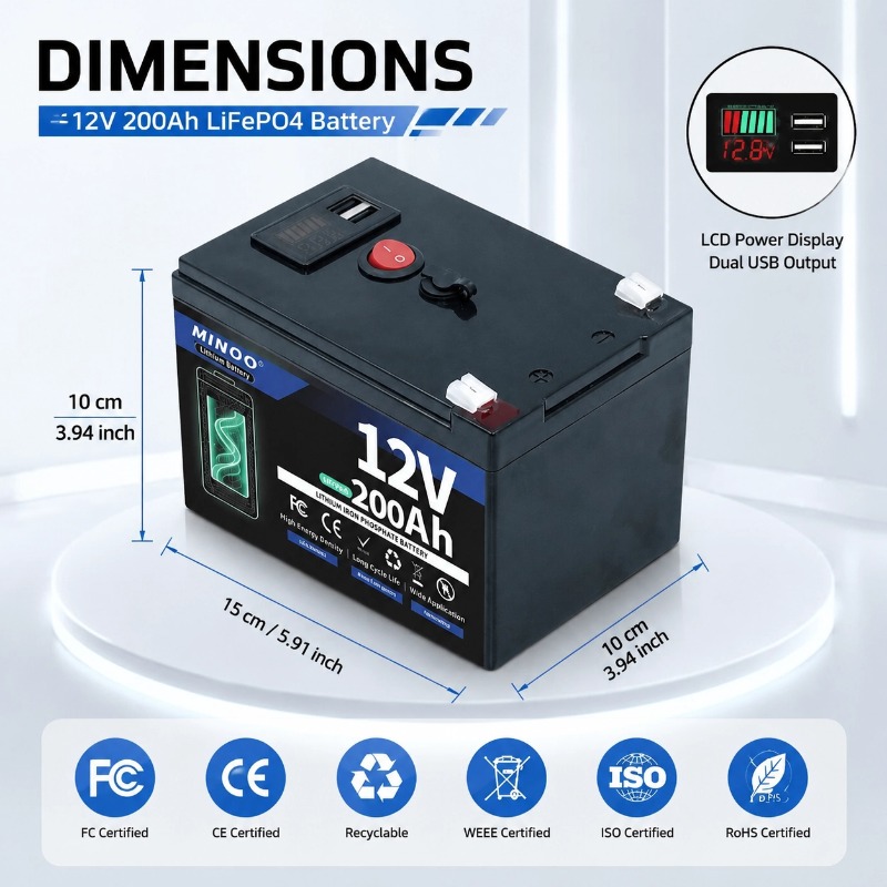 Bateria LiFePO4 12V 300AH 12V  - Lifepo4 12V 300Ah Deep Cycle avaliação e preço