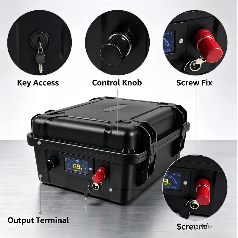Bateria Recarregável LiFePO4 4 - Lifepo4 48V 50Ah Golf Cart avaliação e preço