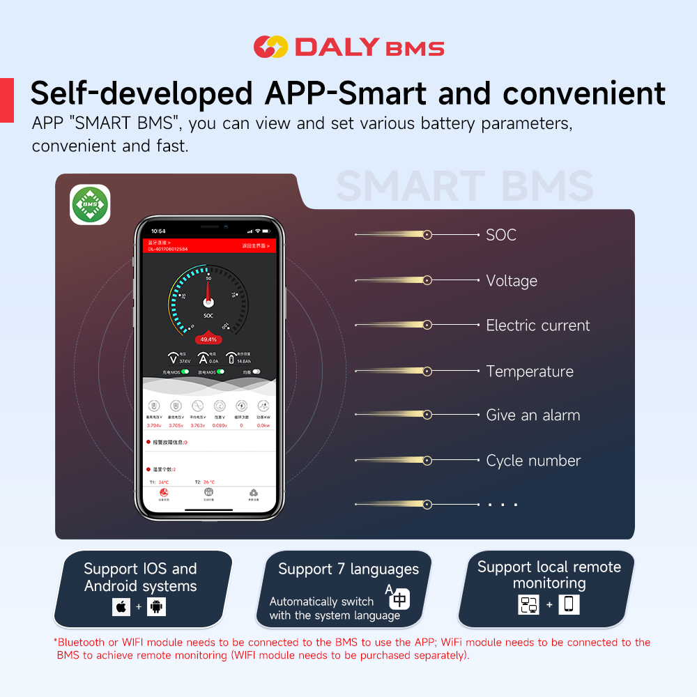 Daly Smart BMS 4S Lifepo4 12V  - Lifepo4 Battery 12V 100Ah avaliação e preço