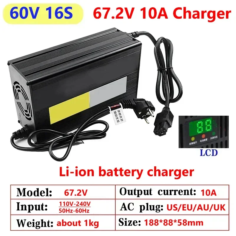 Carregador rápido da bateria d - Lifepo4 Charger 48V 20A avaliação e preço