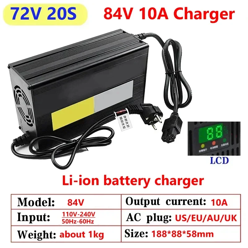 Carregador rápido da bateria d - Lifepo4 Charger 48V 20A avaliação e preço