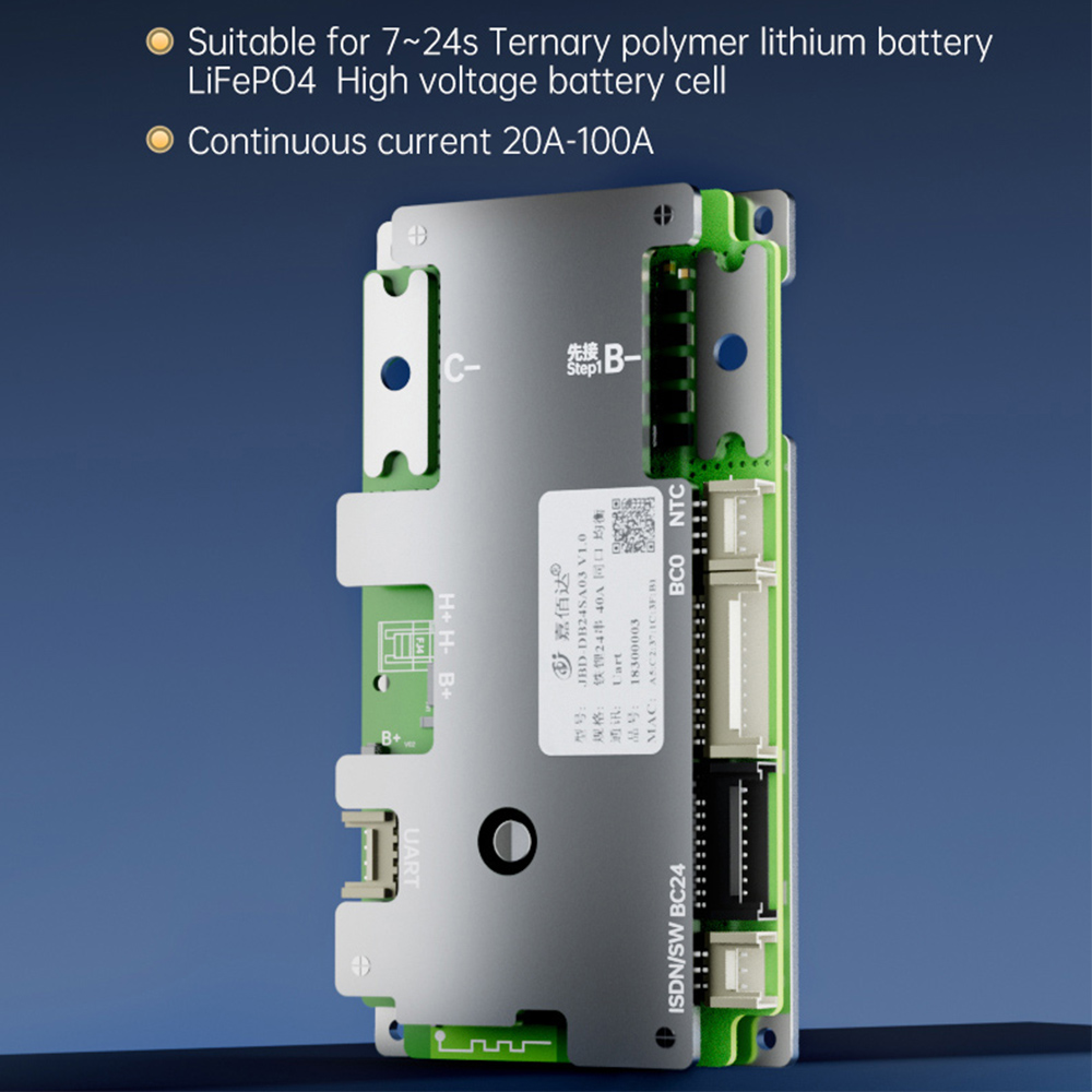 Jbd inteligente lifepo4 bms 7s - Lifepo4 Battery 36V 100Ah avaliação e preço