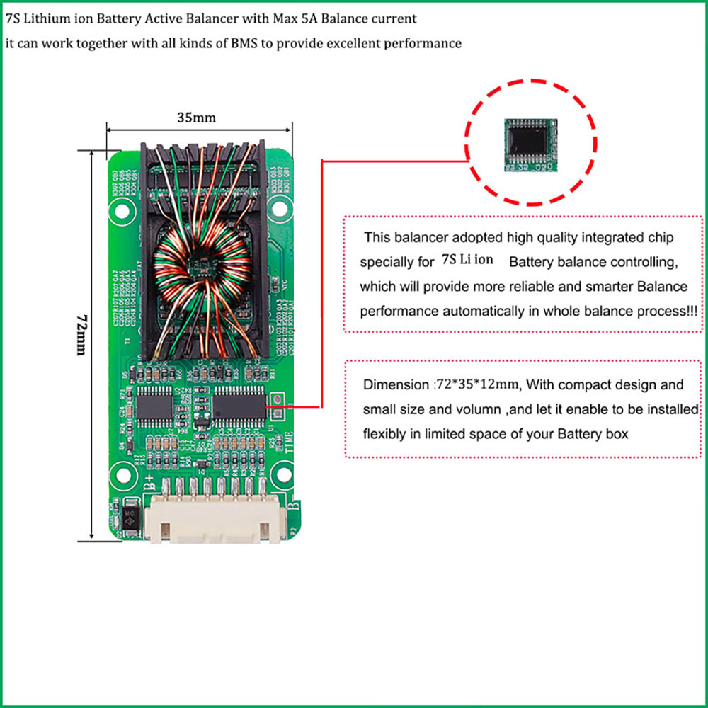 Balanceador de Bateria Ativo p - Battery Balancer 4S 12V Active Equalizer avaliação e preço