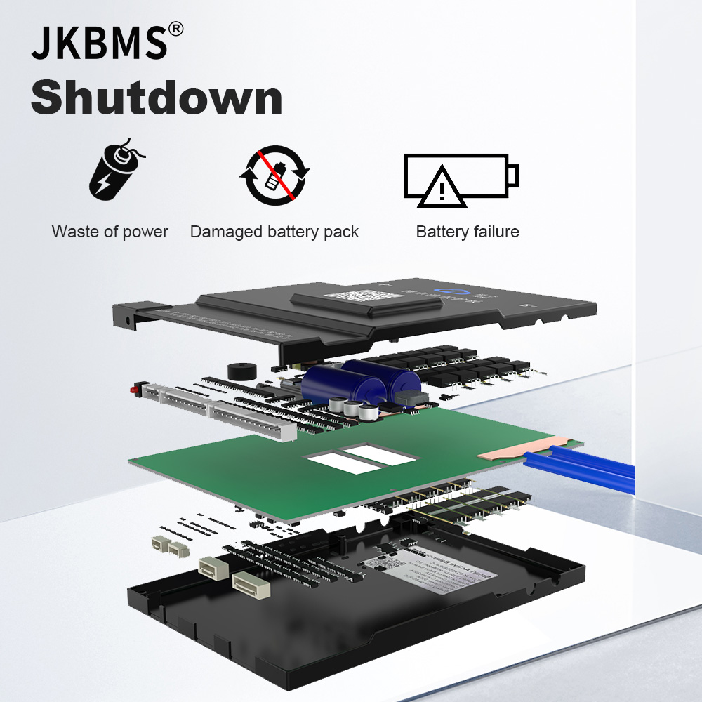 Bateria Inteligente JK-BMS Blu - Smart Bms 16S 48V 200A Bluetooth avaliação e preço