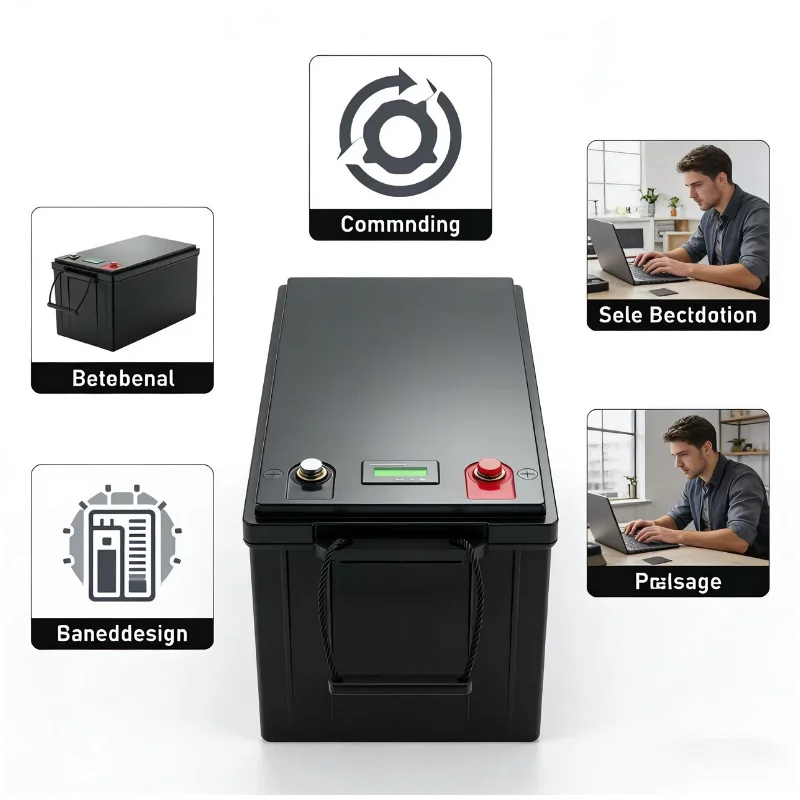 Bateria de Lítio Bluetooth BMS - 12V 100Ah Lifepo4 Bluetooth Bms avaliação e preço
