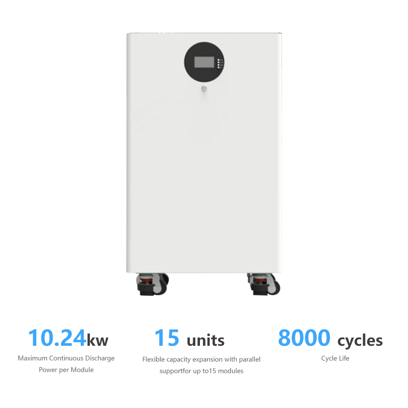 Saída ac 300a 10.24kw estação  - Lifepo4 Battery 51.2V 280Ah avaliação e preço