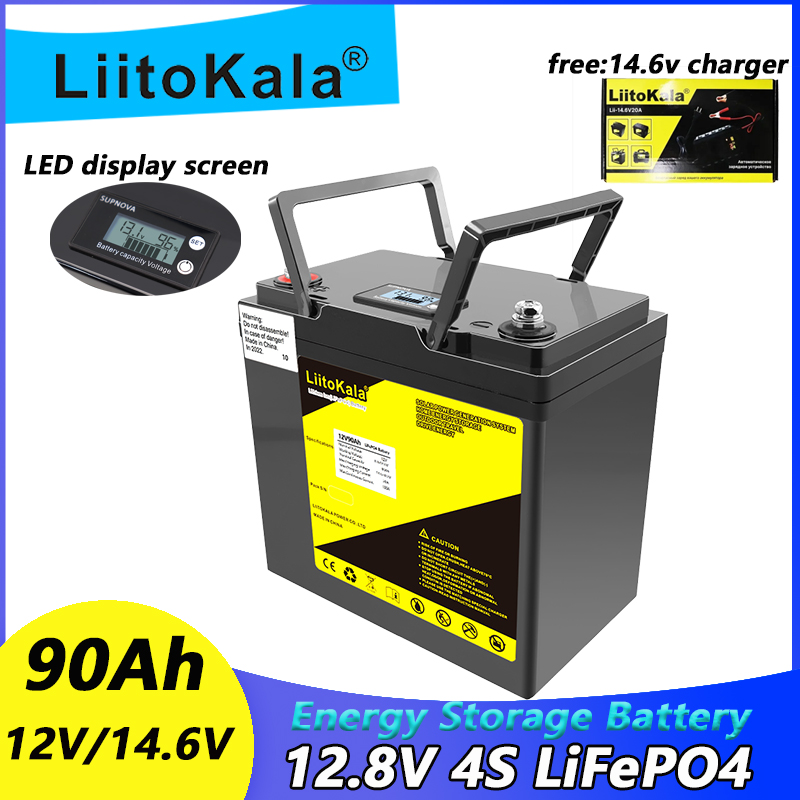 Liitokala 12.8v 30a 90ah lifep - Lifepo4 12V 300Ah Deep Cycle avaliação e preço