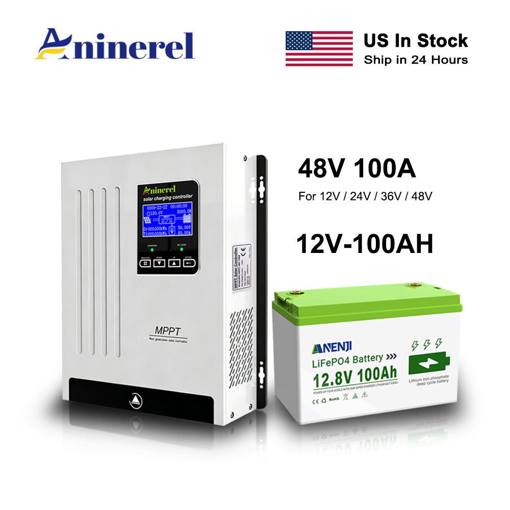 Controlador de Carga Solar Ani - Lifepo4 Battery 12V 100Ah avaliação e preço