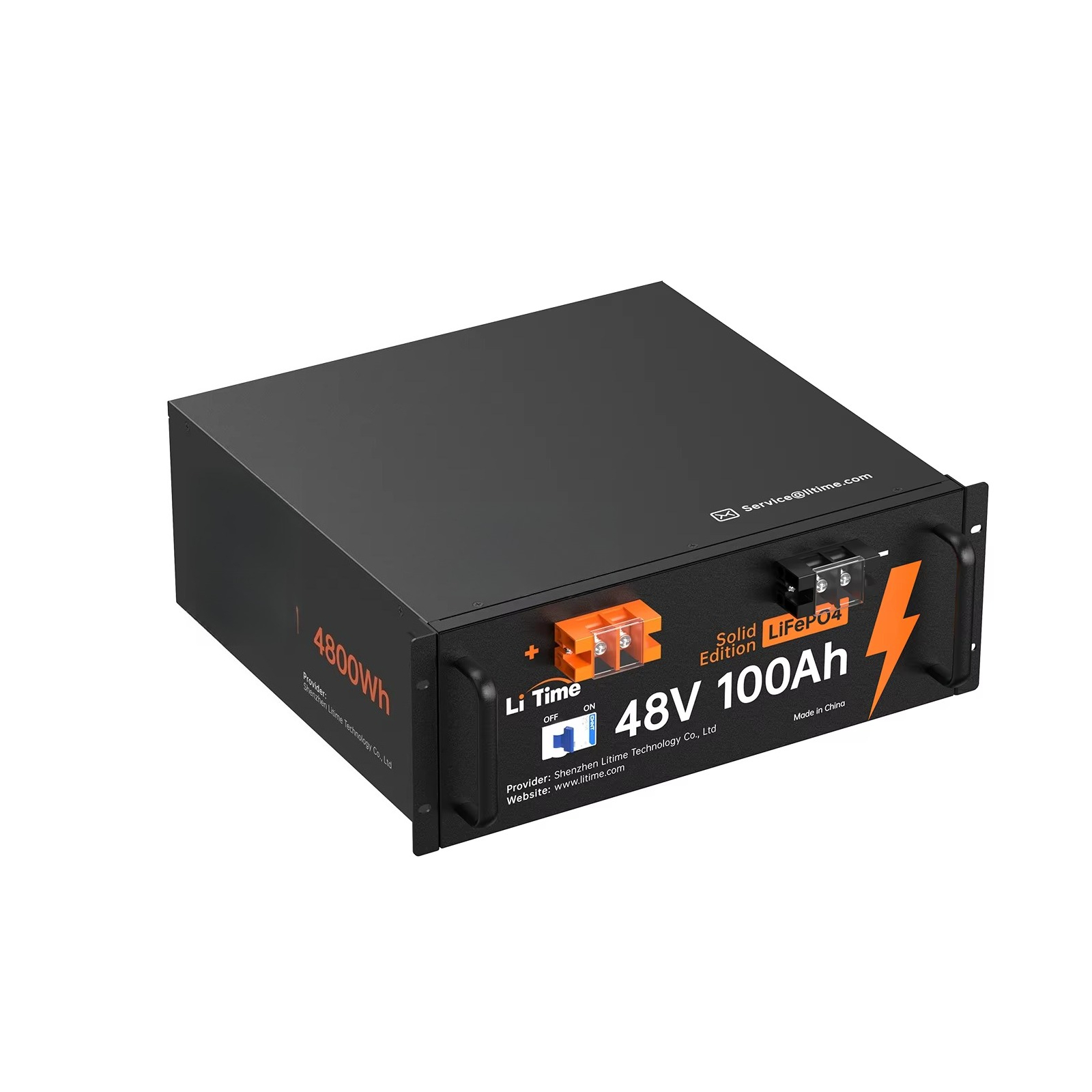 LiTime 48V 100Ah Servidor Rack - Lifepo4 48V 100Ah Server Rack avaliação e preço