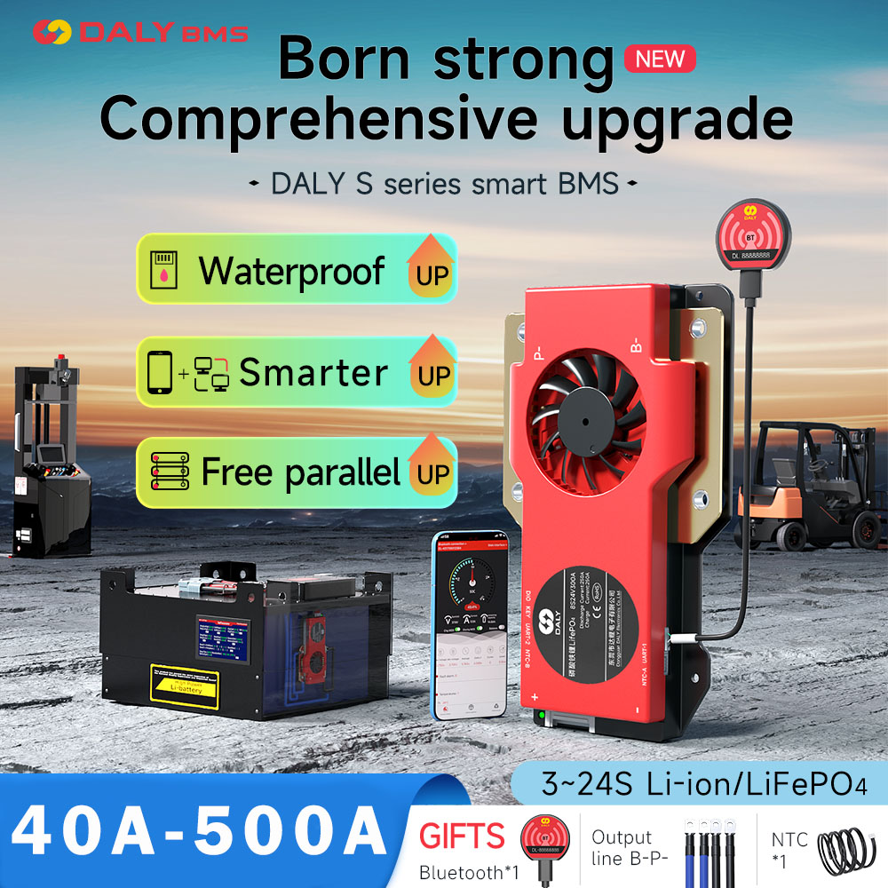Daly Smart BMS 3.2V Lifepo4 4S - Smart Bms 16S 48V 200A Bluetooth avaliação e preço