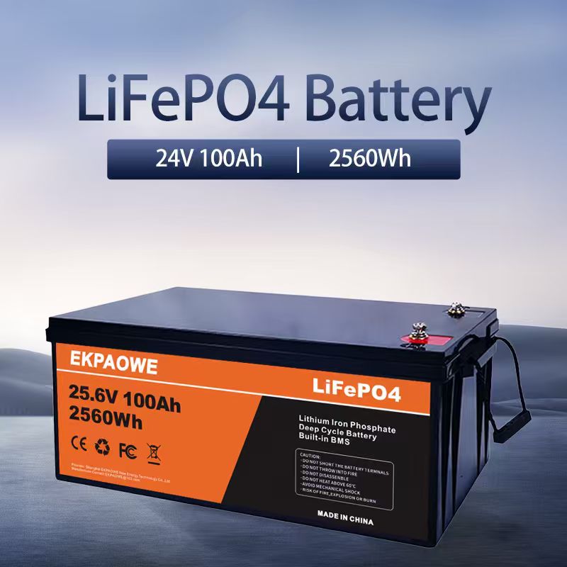 Bateria LiFePO4 EKPAOWE 24V 25 - Lifepo4 Battery 24V 100Ah Trolling Motor avaliação e preço