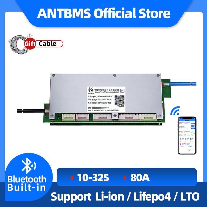 Ant bms 10s-24s 12s 13s 14s 16 - Smart Bms 16S 48V 200A Bluetooth avaliação e preço