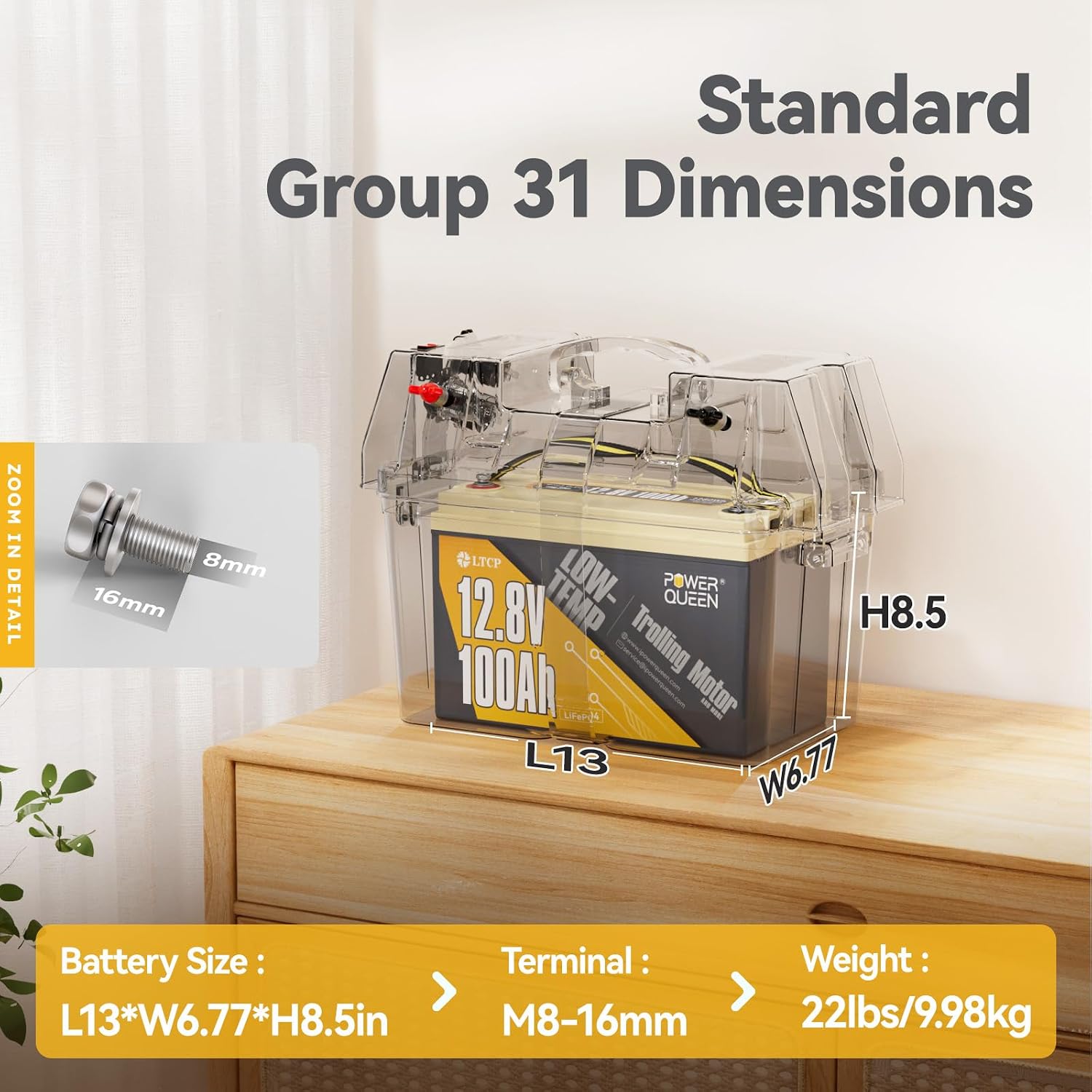 Bateria LiFePO4 de 12V e 100Ah - Lifepo4 Battery 12V 100Ah avaliação e preço