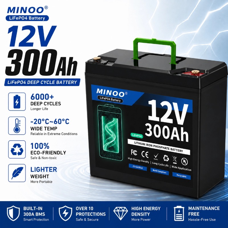 Bateria solar LiFePO4 de 12V 3 - Lifepo4 12V 300Ah Deep Cycle avaliação e preço