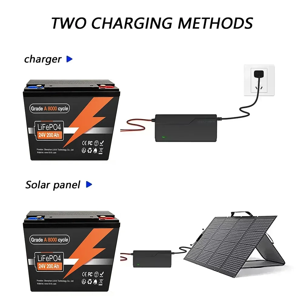 Bateria de lítio LiFePO4 de 24 - Lifepo4 Battery 24V 200Ah avaliação e preço