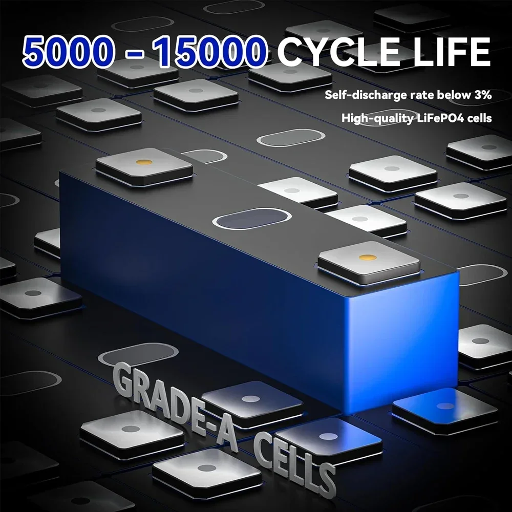 Bateria de lítio LiFePO4 de 24 - Lifepo4 Battery 24V 200Ah avaliação e preço