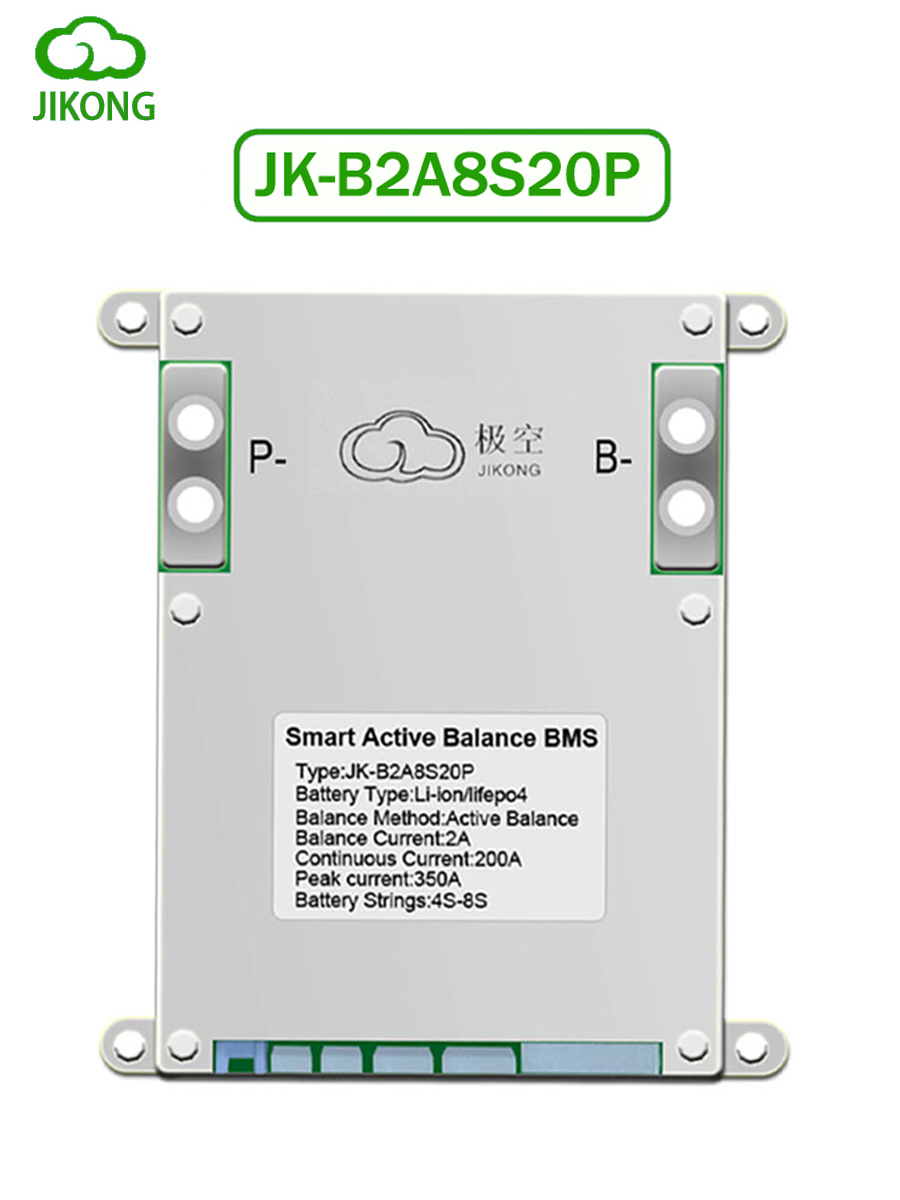Jk bms 200a JK-B2A8S20P jkbms  - Lifepo4 Battery 24V 200Ah avaliação e preço