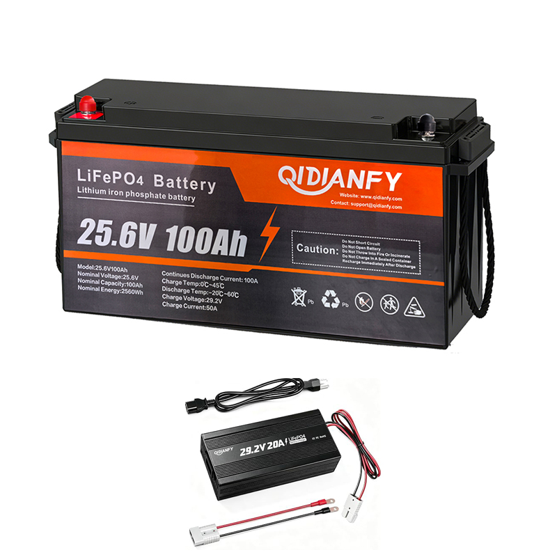Bateria de lítio LiFePO4 Qidia - Lifepo4 Battery 24V 100Ah Trolling Motor avaliação e preço