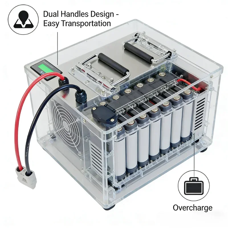 Bateria LiFePO4 12V 24V 48V 10 - 12V 100Ah Lifepo4 Bluetooth Bms avaliação e preço