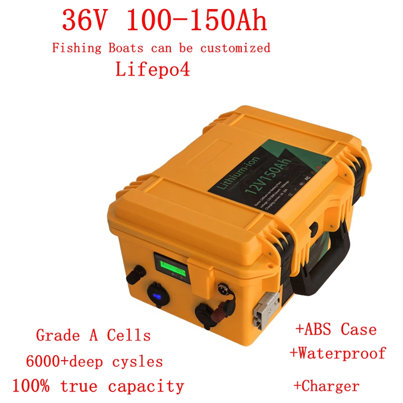 Bateria de lítio à prova d'águ - Lifepo4 Battery 36V 100Ah avaliação e preço